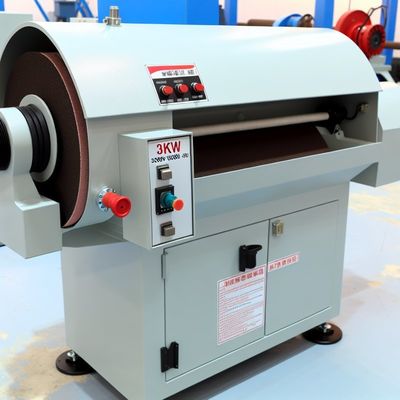 3KW 380V Abrasive Belt Grinding Machine per il trattamento delle superfici metalliche