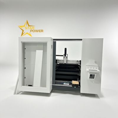 3000W Roll Type Fiber Laser Cutter 4000x1500mm Slide Stroke