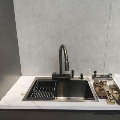 Prezzo buono Lavello da cucina multifunzionale in acciaio inossidabile ad alte prestazioni con dimensioni personalizzabili in linea