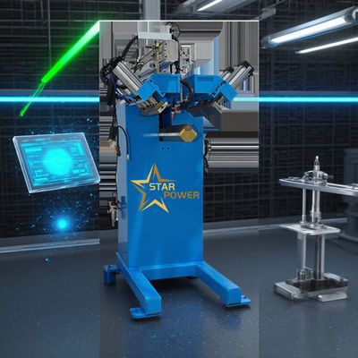 Saldatrice verticale CNC 220V 500W con pressione dell'aria 0,1-1,2 MPa per saldatura arrotondamento 4 angoli