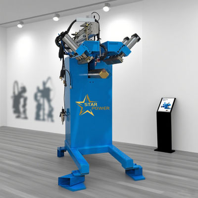 Saldatrice per arrotondamento angoli CNC con posizionamento CNC a 3 assi, tensione 220V e potenza 500W per telai in acciaio inossidabile