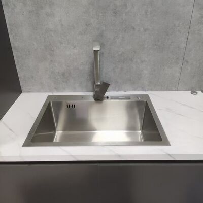 Prezzo buono Cucina in acciaio inossidabile 304/316 senza rumore e smorzato con vasca approfondita e profondità di 250-300 mm in linea