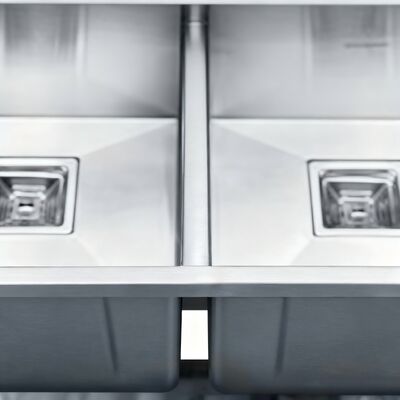 Star Power lavandino da cucina artigianale in acciaio inossidabile 304