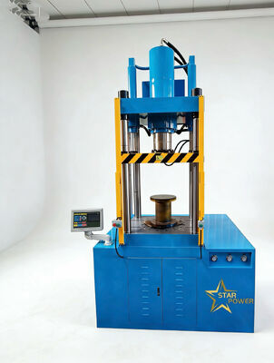 Disegno profondo idraulico a quattro colonne per la vasca in acciaio inossidabile