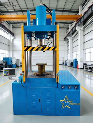 Disegno profondo idraulico a quattro colonne per la vasca in acciaio inossidabile