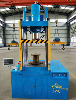 Disegno profondo idraulico a quattro colonne per la vasca in acciaio inossidabile