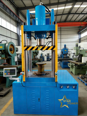 Disegno profondo idraulico a quattro colonne per la vasca in acciaio inossidabile