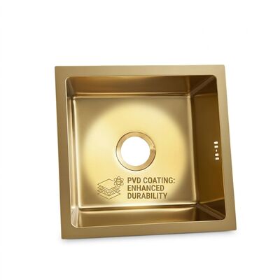 Prezzo buono 33 pollici sotto il monte Stazione di lavoro Cucina Lavabo 304 in acciaio inossidabile Single Bowl 18 Gauge Deep Basin in linea