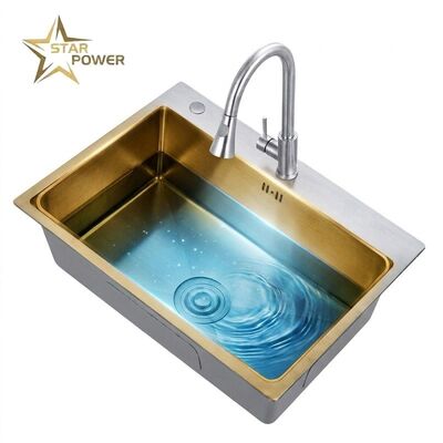 Prezzo buono 18 Inch Undermount Bar Prep Sink SUS304 16 Gauge Stainless Steel with Nano Coating in linea