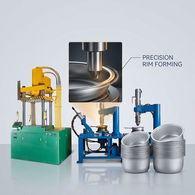 Qualità Frying Pan Hydraulic Forming Cookware Production Line 220 Ton High Precision Press Machine fabbrica